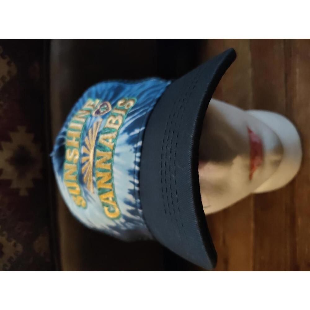 Sunshine Cannabis swag - colortone hat/cap marijuana EUC